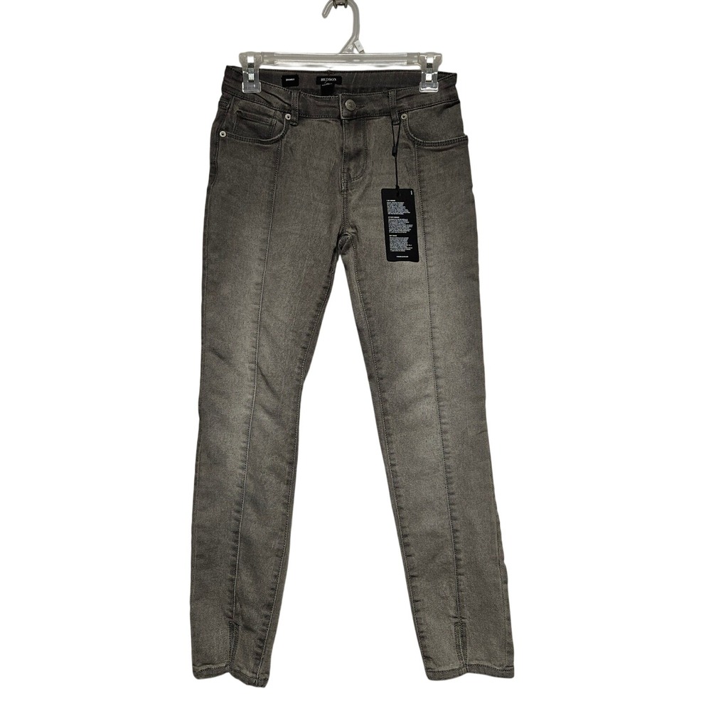 BKE Buckle Hudson Kids Gray Wash Skinny Jeans Stretch Denim Pants Size 16